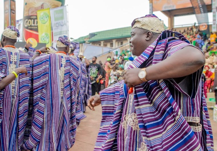 Regal Festivities: Goldberg Lights up Ojude Oba 2024 in Iperu